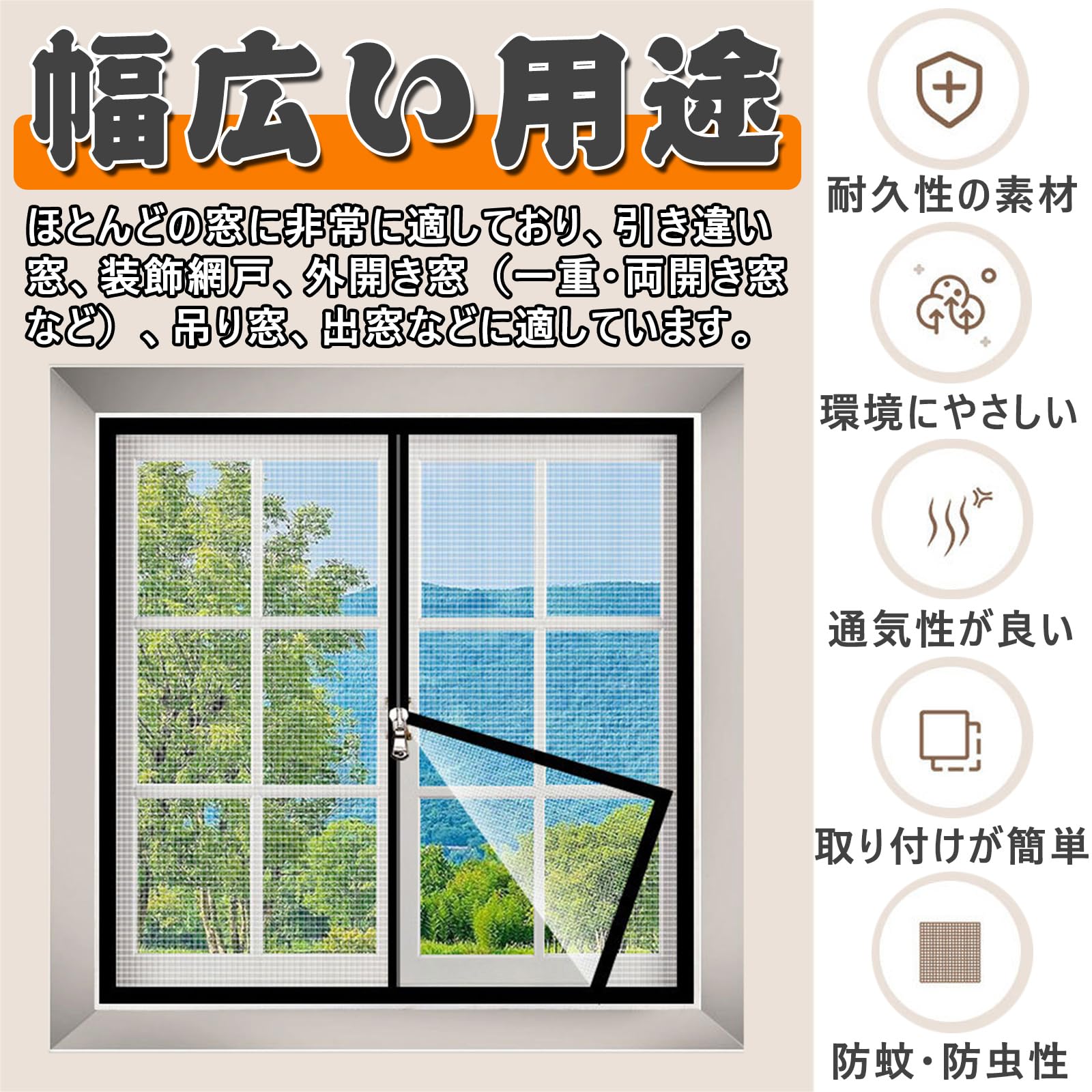 最終値下げ❣️ 網戸キット 虫よけネット 防虫ネット 自由にカット可能 網戸キット 虫よけネット 防虫ネット 自由にカット可能 DIY 網戸